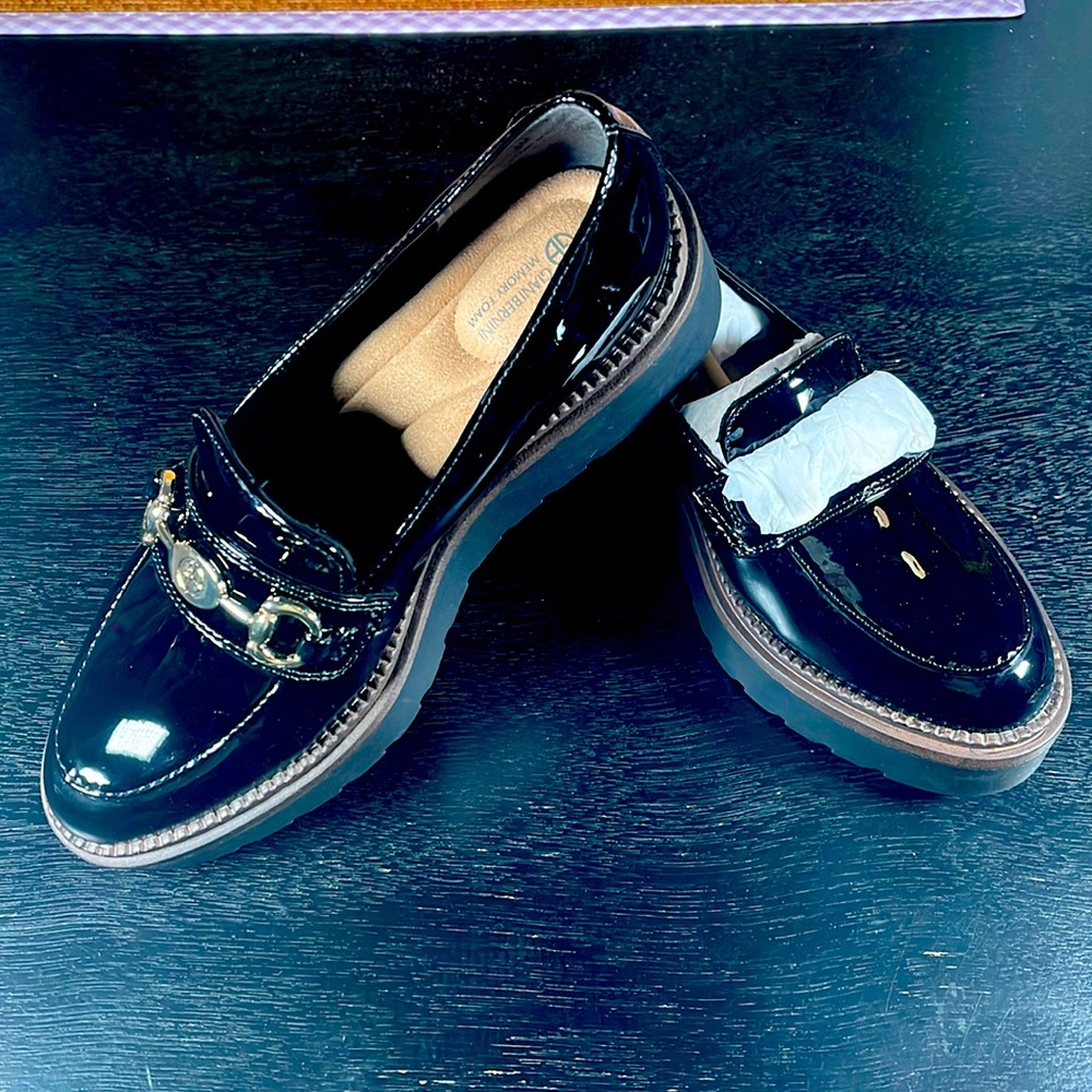Giani Bernini Black Loafers